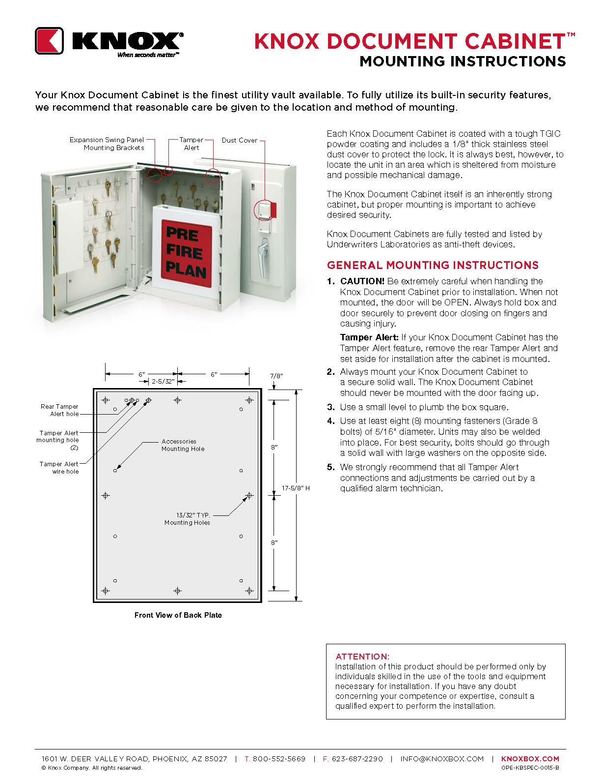 Emergency Key Box - Knox Rapid Access System
