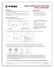 Emergency Key Box - Knox Rapid Access System